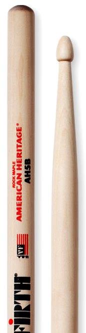 Baqueta Vic Firth American Heritage Maple AH5B "Padrão 5B" Clássica Mais Leve (6962)