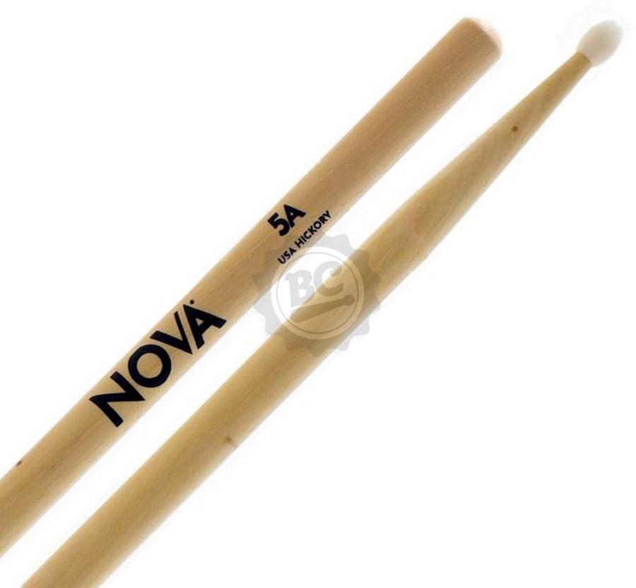 Baqueta Vic Firth Nova Series Nylon Padrão 5A Clássica com Ponta de Nylon (6094)