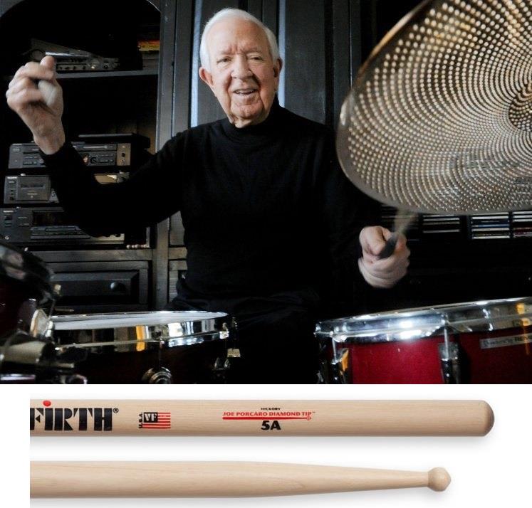 Baqueta Vic Firth Signature Joe Porcaro Diamond Tip Hickory JPH5A "Padrão 5A" (6737)