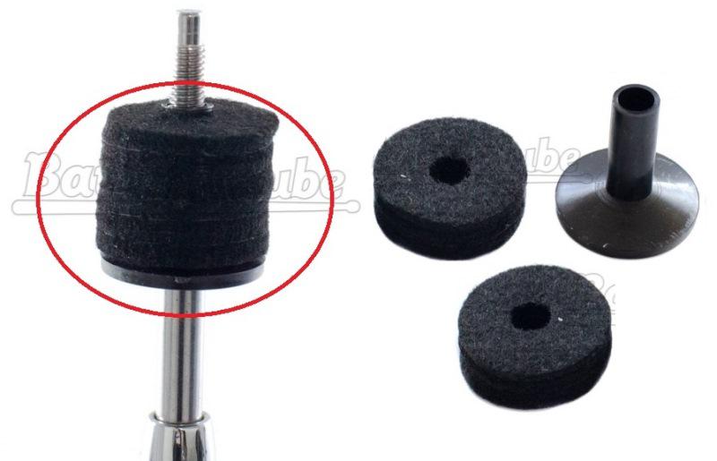 Base e Feltros para Estante de Prato Torelli TA013 Kit com 2 Feltros e base de estante para prato