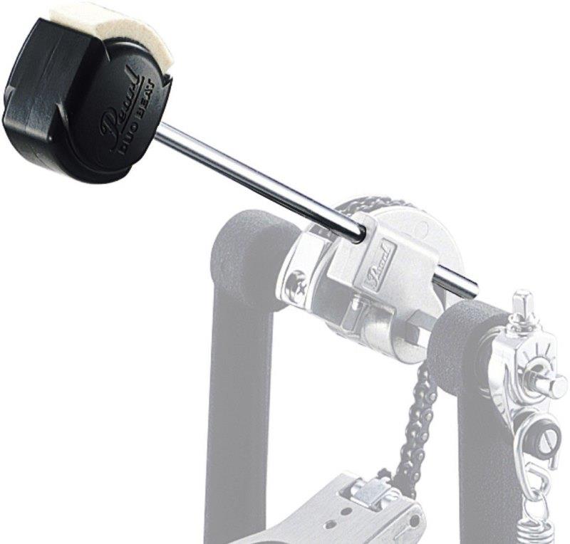 Batedor de Bumbo Pearl DB-100 com 2 Faces Feltro e Fibra para mais Kick compatível com a maioria