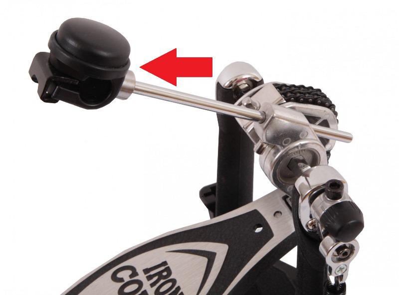 Batedor de Bumbo Tama Iron Cobra CB90R de borracha com memória de altura e peso para todas as marcas