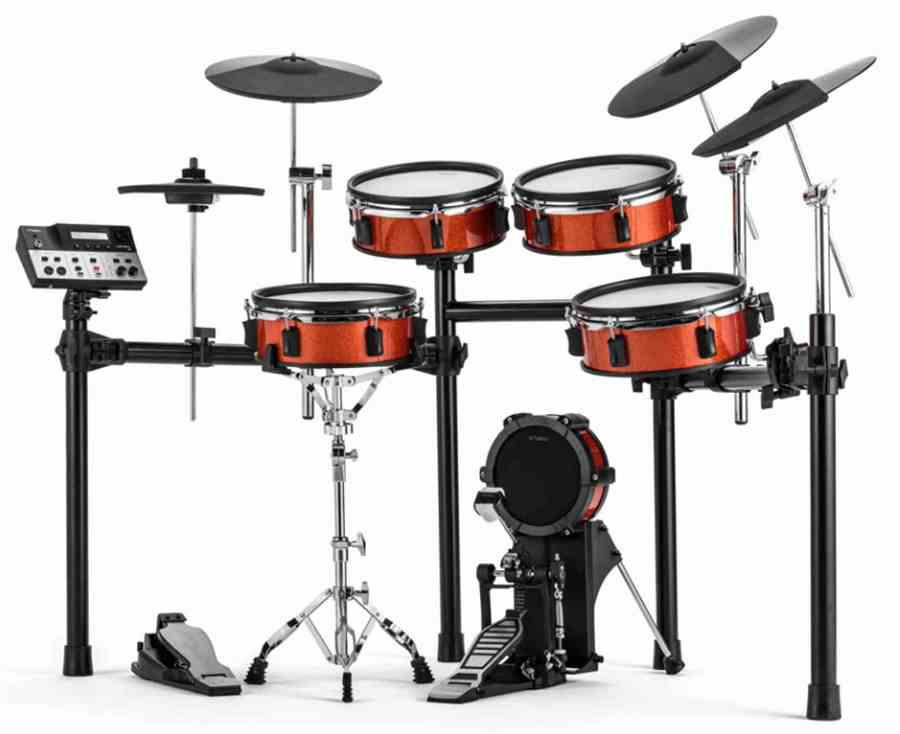 Bateria Eletrônica Artesia Legacy A250 Mesh Heads dual zone com pads tipo tambor e timbre superior