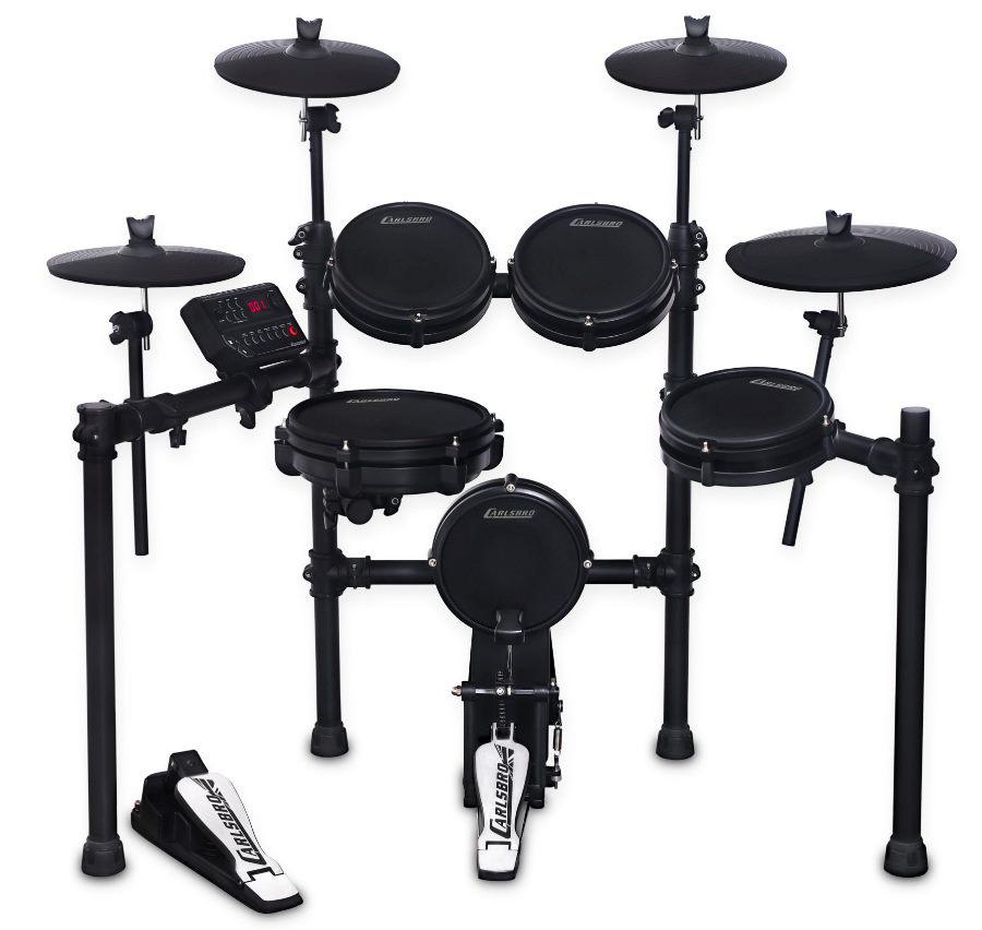 Bateria Eletrônica Carlsbro by Odery CSD35-M Mesh Pads, Tri-Zone, pedal e módulo com 320 Sons