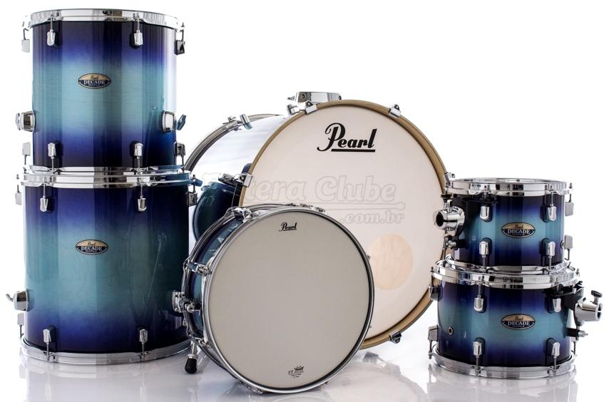 Bateria Pearl Decade Maple Faded Glory Lacquer 22",10",12",14",16" (Shell Pack)