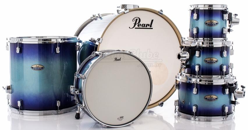 Bateria Pearl Decade Maple Faded Glory Lacquer 22",8",10",12",16" (Shell Pack)