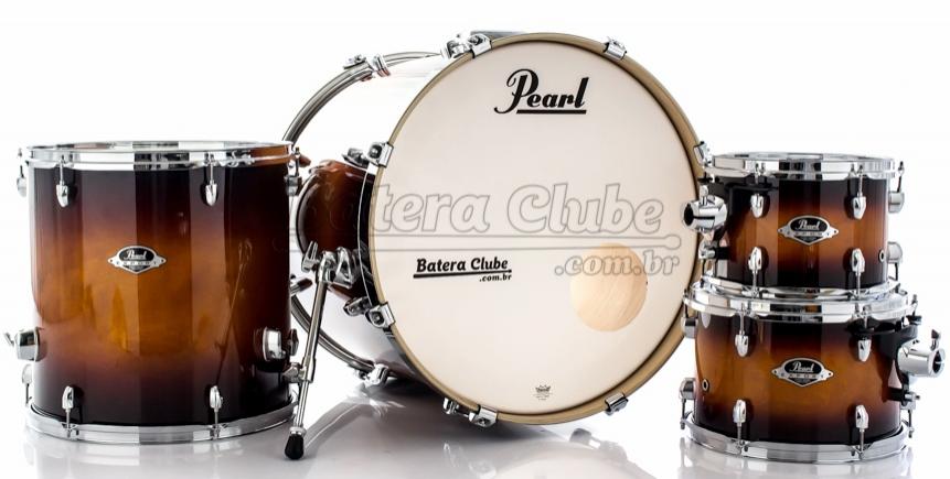 Bateria Pearl Export EXL Lacquer Gloss Tobbaco Burst 20",10",12",14" (Shell Pack)