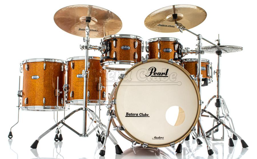Bateria Pearl Masters MCT Maple Complete Autumn Fade Sparkle 22",10",12",14",16" (Shell Pack)
