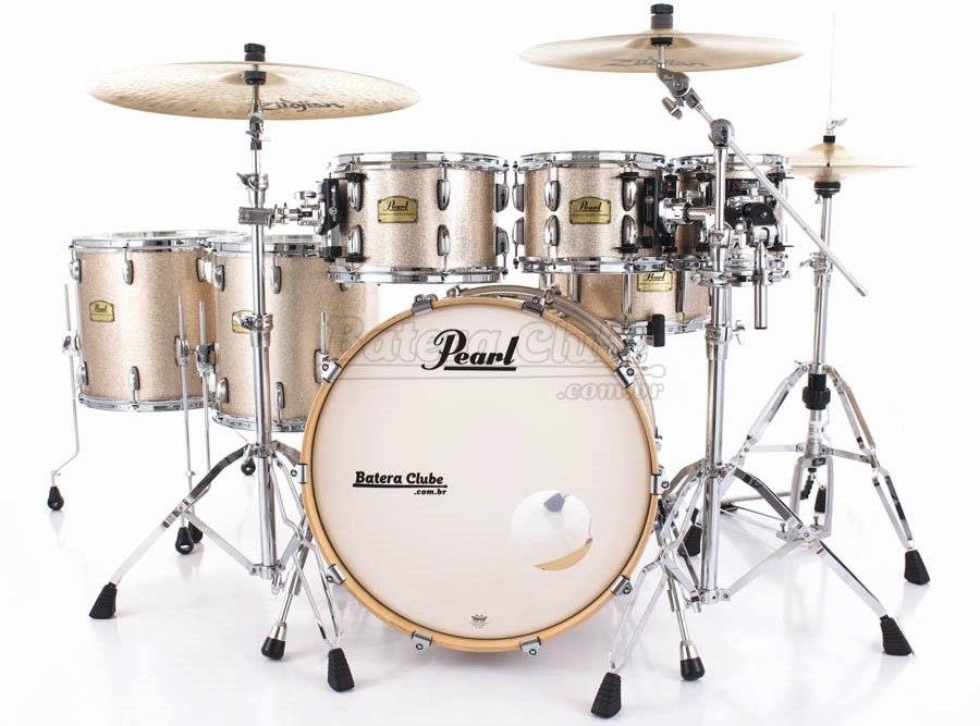 Bateria Pearl Session Studio Classic Vintage Copper Sparkle 22",8",10",12",14",16" Birch + Kapur