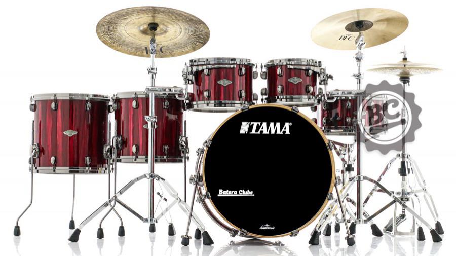 Bateria Tama Starclassic Performer Limited Crimson Red Waterfall 22",10",12",14",16" (Shell Pack)