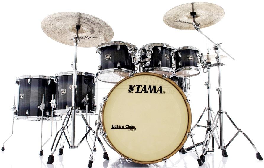 Bateria Tama Superstar Classic Maple Dark Indigo 22",8",10",12",14",16" Caixa 14x6,5" (Shell Pack)