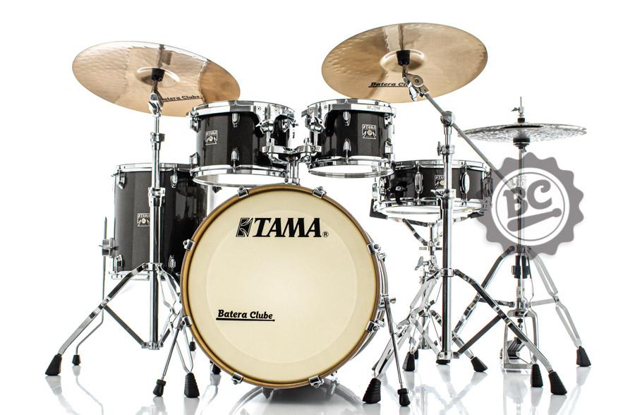 Bateria Tama Superstar Classic Maple Midnight Sparkle 20",10",12",14" e Caixa 14x5" (Shell Pack)