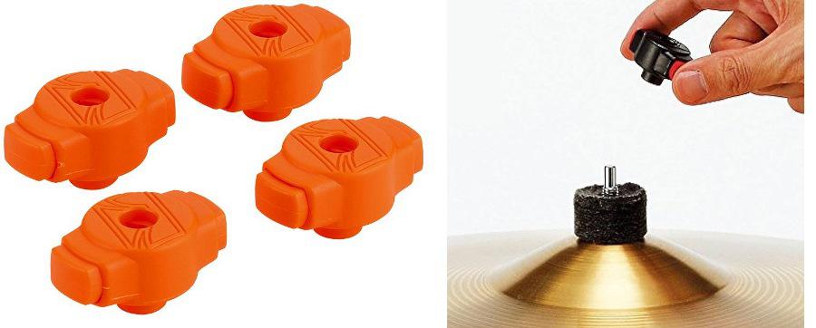 Borboleta Tama QC8B4OR Orange 50th Anniversary Limited Quick Release kit 4 unidades estantes de prato
