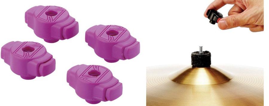 Borboleta Tama QC8B4PU Purple 50th Anniversary Limited Quick Release kit 4 unidades estantes de prato