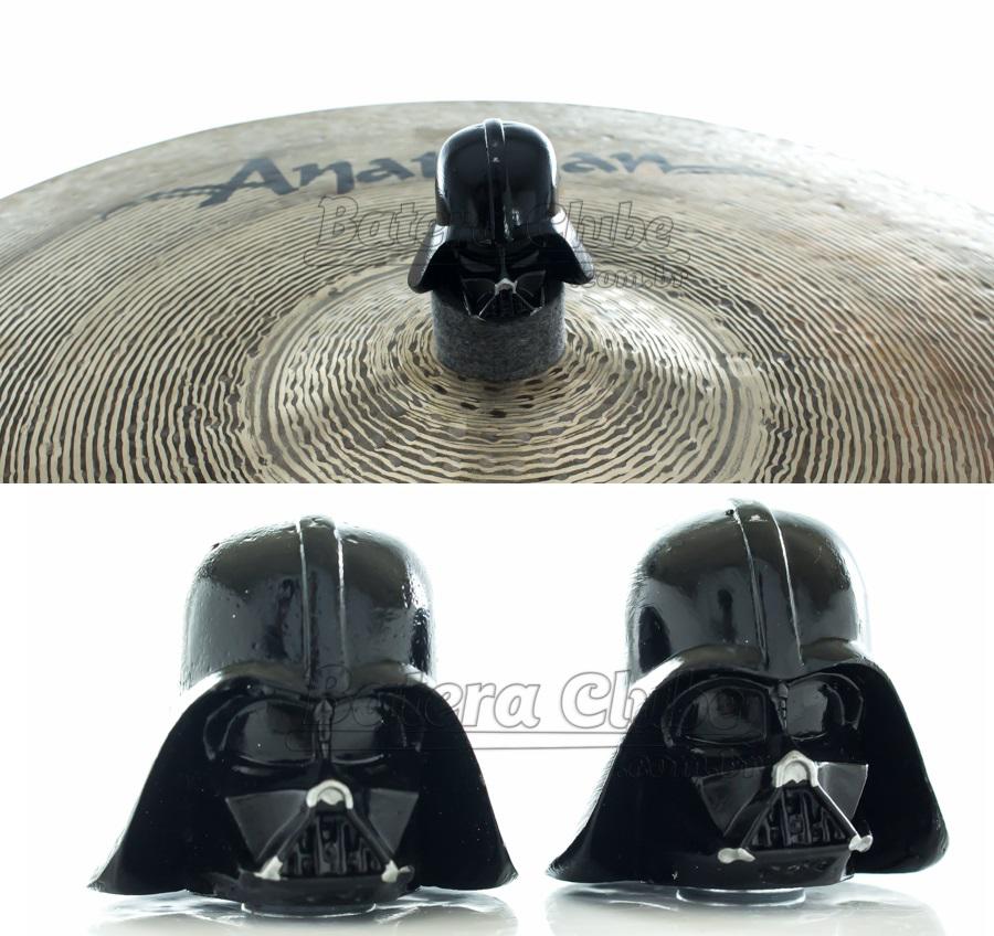Borboleta Tribal Percussion Darth Vader Star Wars para Estantes de Prato 8mm Kit com 2 Unidades