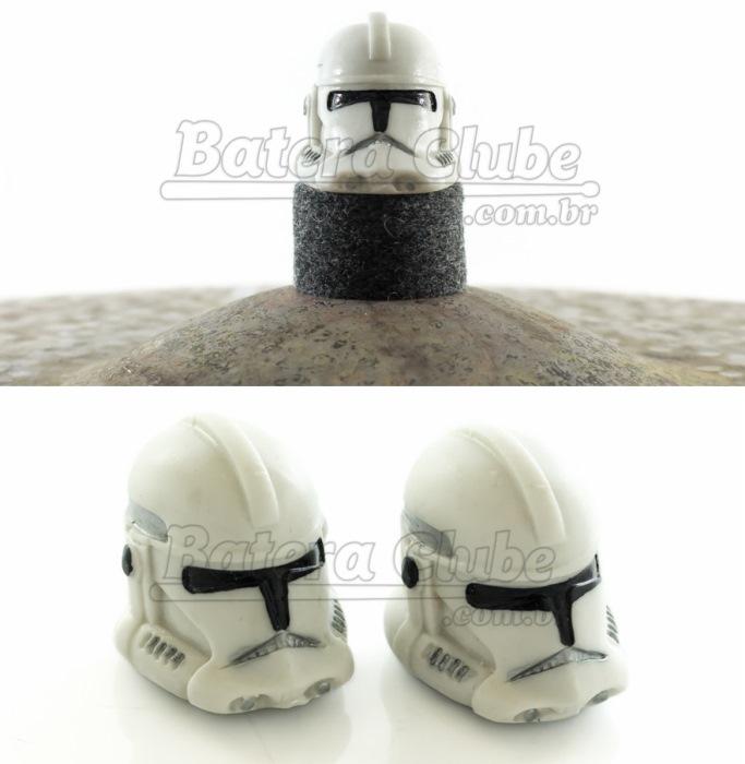 Borboleta Tribal Percussion Stormtrooper Star Wars para Estantes de Prato 8mm Kit com 2 Unidades