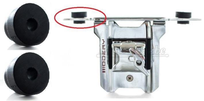 Borracha do Sistema de Tom Flutuante Odery Equalizer EQ-SUSRU1 PAR Compatível com Pearl Opti-Mount