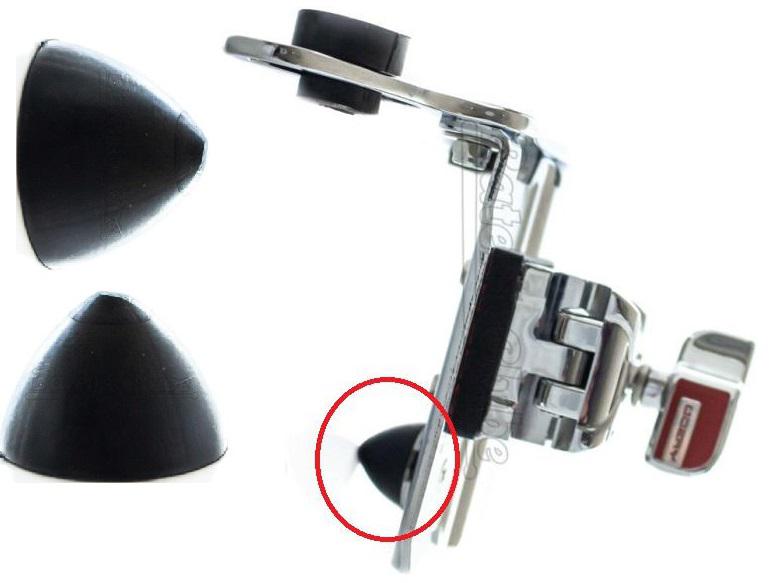 Borracha Protetora Sistema Tom Flutuante Odery Equalizer EQ-SUSRU2 PAR para não encostar no tambor