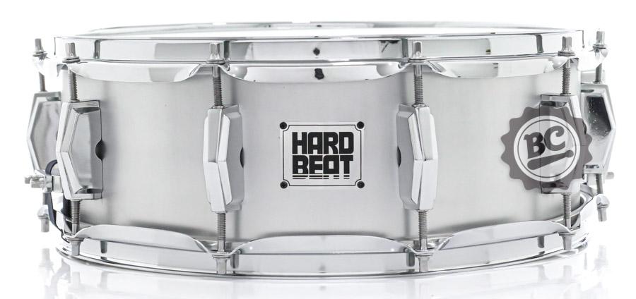 Caixa Hard Beat Groove Aluminum 14x5" HBSA1450 casco em alumínio e 10 afinações canoas inteiriças