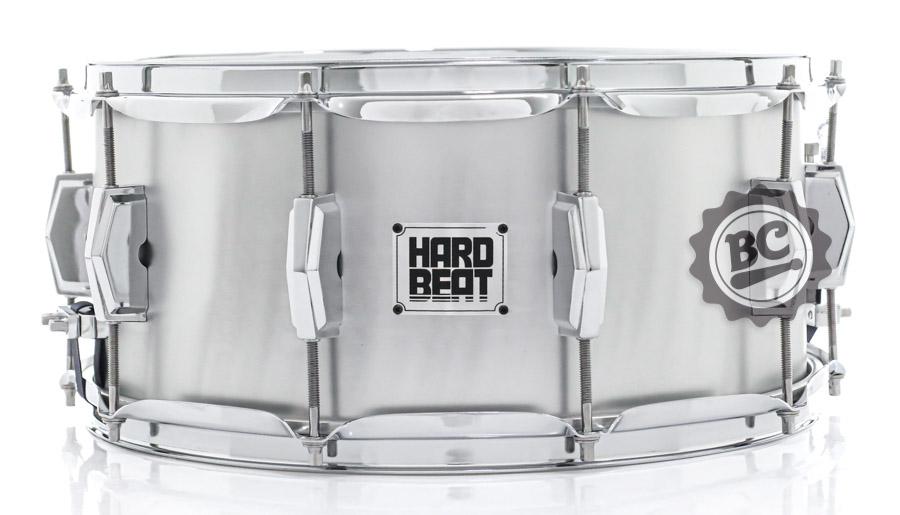 Caixa Hard Beat Groove Aluminum 14x6,5" HBSA1465 casco em alumínio e 10 afinações canoas inteiriças