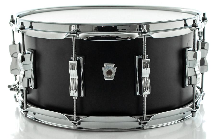 Caixa Ludwig Neusonic Black Velvet 14x6,5" Made in USA Maple Cherry c/ Automático Millennium P88AC