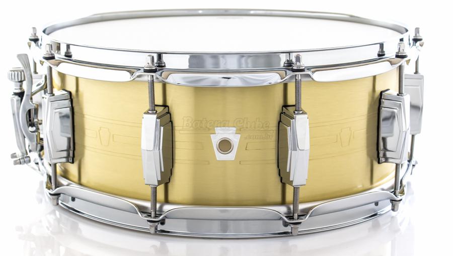 Caixa Ludwig Heirloom LBR5514 Brass Shell 14x5,5" Edição Limitada Made in USA