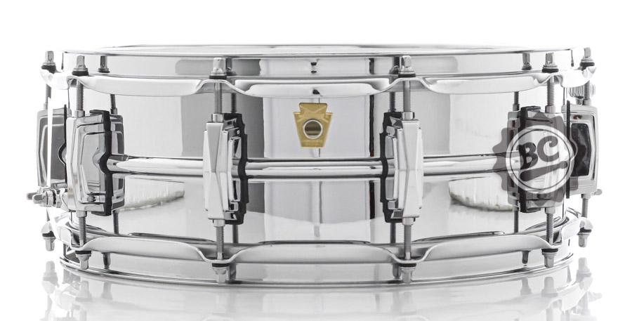 Caixa Ludwig Supraphonic LM400 Funk Legend 14x5" Made in USA com Novo Automático P88AC
