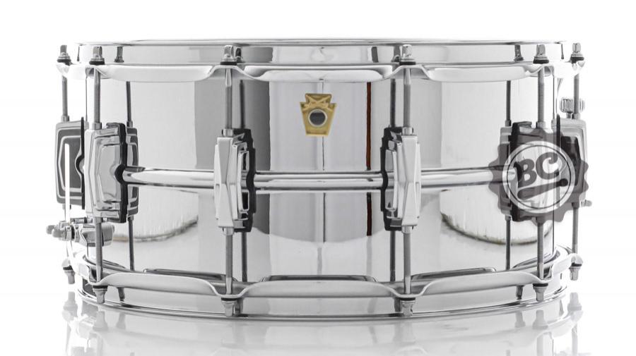 Caixa Ludwig Supraphonic LM402 John Bonham 14x6,5" Made in USA com Novo Automático P85AC