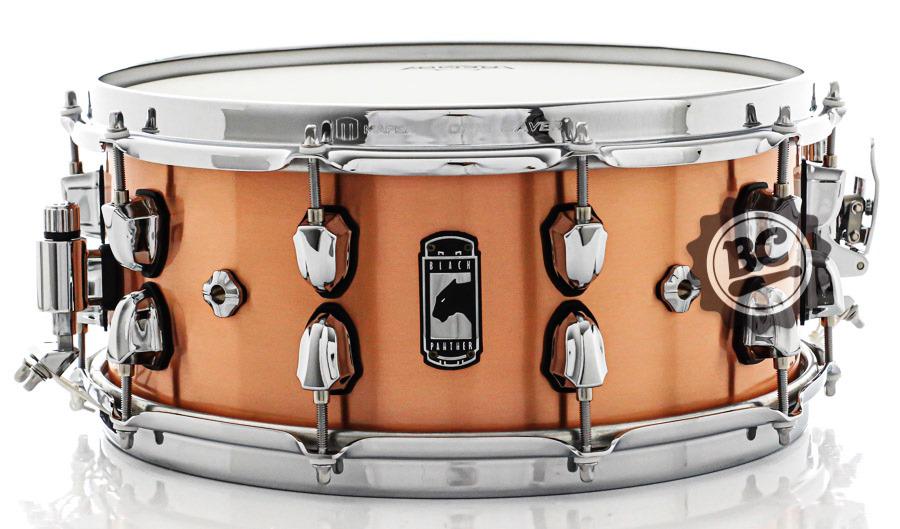 Caixa Mapex Black Panther Predator 14x6" Copper Shell em Cobre com aros Sound Arc Hoop