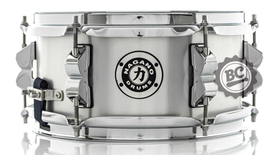 Caixa Nagano Extreme Beat Aluminum 10x5" Casco em Alumínio Fosco e Canoas Inteiriças