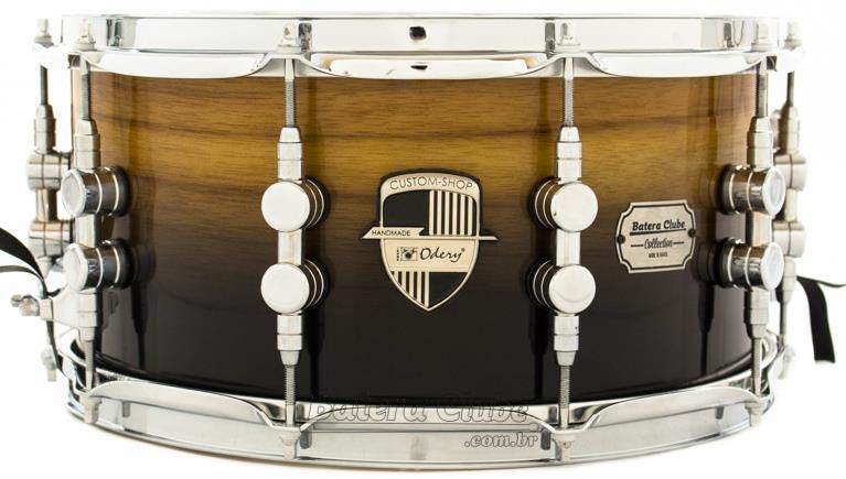 Caixa Odery Custom-Shop Limited Batera Clube Collection Larissa Teka Fade 14x7" Casco com Anel