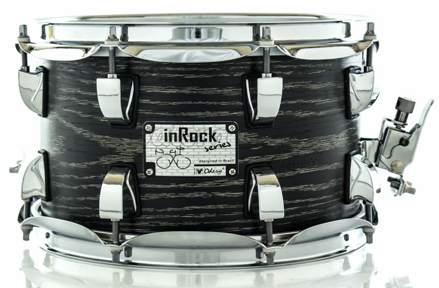 Caixa Odery inRock Black Ash 10x6" Revestimento Especial Amadeirado e Casco em Basswood