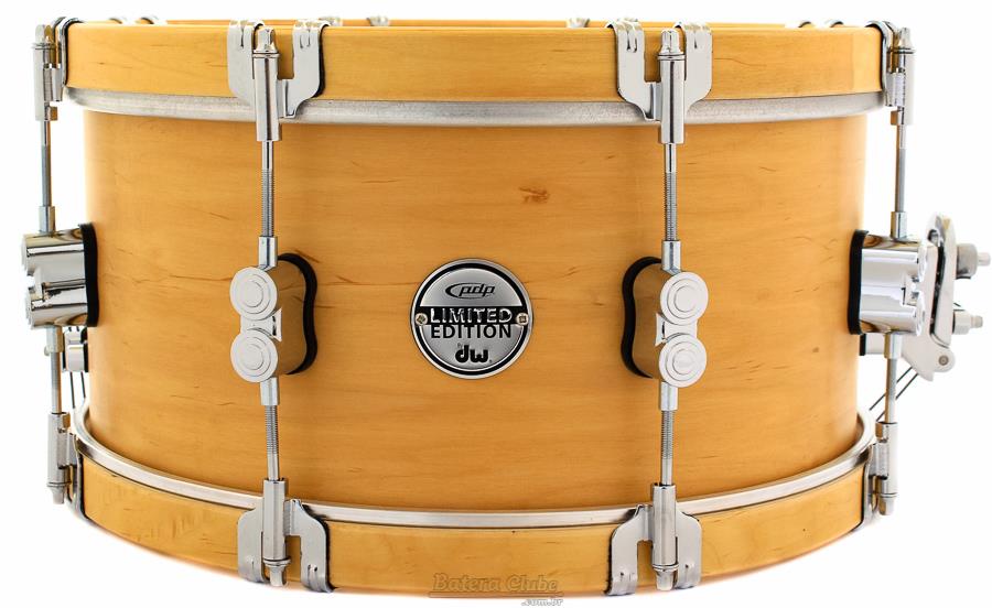 Caixa PDP by DW Specialty Maple Limited Classic Wood Hoop 14x7" com Automático DW Mag