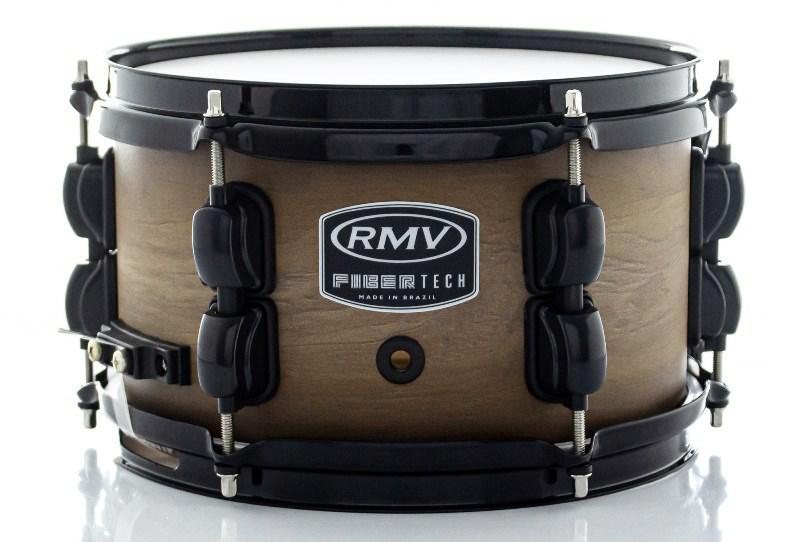 Caixa RMV FiberTech Avelã Wood 10x6" Casco Híbrido com Aros Inoxidáveis 1,7mm (Exclusiva)