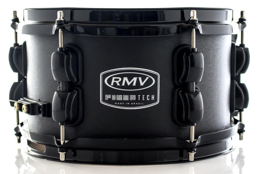 Caixa RMV FiberTech Silky Black 10x6" Casco Híbrido com Aros Inoxidáveis 1,7mm (Exclusiva)
