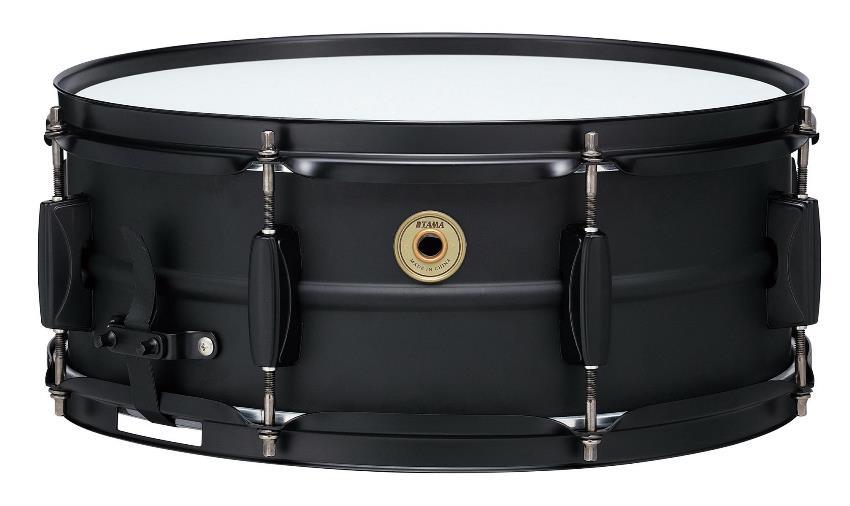 Caixa Tama Metalworks Matte Black Steel Shell 14x5,5" BST1455MBK