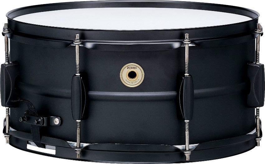 Caixa Tama Metalworks Matte Black Steel Shell 14x6,5" BST1465MBK