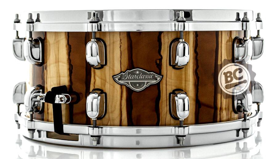 Caixa Tama Starclassic Performer Maple Birch Caramel Aurora 14x6,5" com Aros Die-Cast