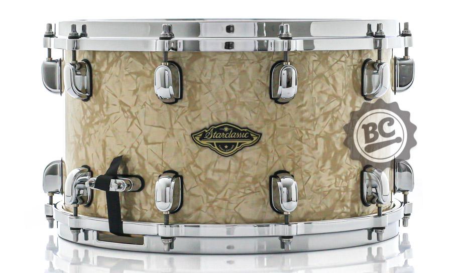 Caixa Tama Starclassic Walnut Birch Vintage Marine 14x8" com Aros Die-Cast Ballad Snare Raríssima