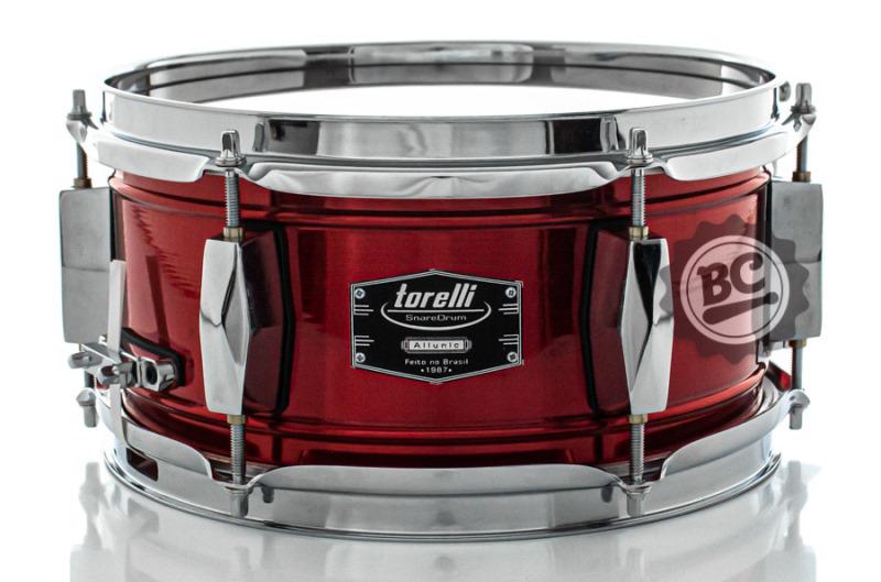 Caixa Torelli Allunic 10x5,5" TCM10 Red Aluminum casco alumínio vermelho buchas e esteira em brass