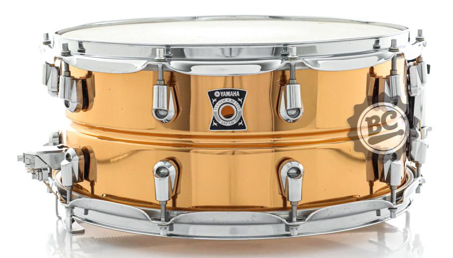 Caixa Yamaha Copper Noveau Series 14x6,5" Made in Japan (Seminovo) Hand Crafted c/ canoas de engate