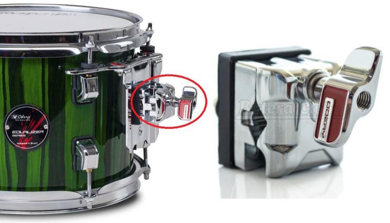 Caneca de Tom e Surdo Odery Equalizer EQ.TTB Compatível com Hastes e Holders 10.5mm