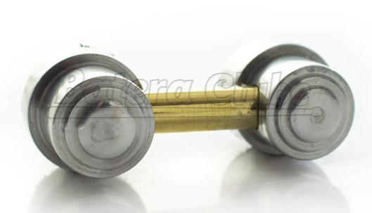 Canoa Craft Drums Individual em Brass e Alumínio Artesanal para Tons, Bumbo e Caixa