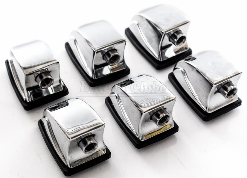 Canoa Odery inRock IR-TSL-P de Tom, Surdo, Bumbo e Caixa Kit com 6 Unidades com Parafusos e Tapetes