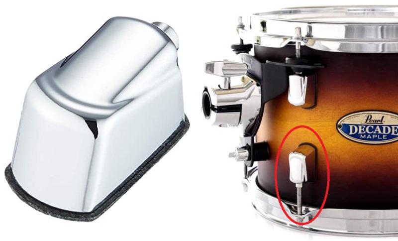 Canoa Pearl NDL-100 Decade Maple Series Individual para Tons e Surdos com parafusos de fixação
