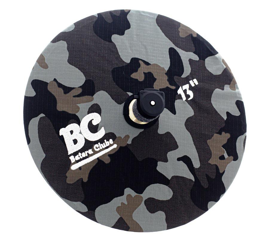 Capa Protetora para Pratos BC Signature Camuflado 13" by Drummers em algodão que limpa e protege