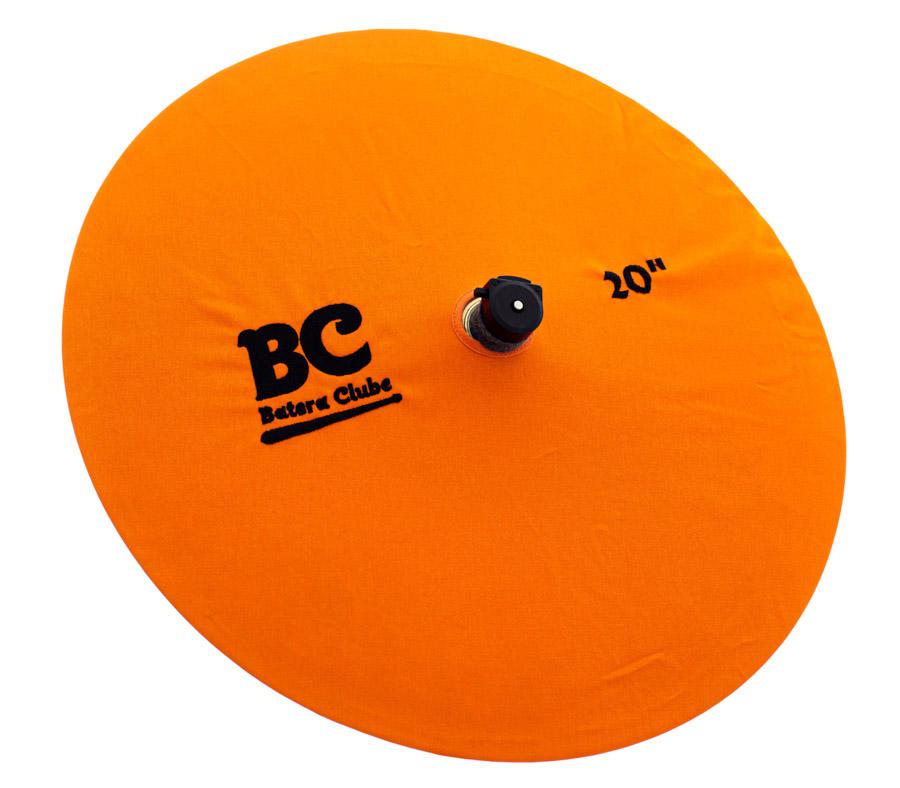 Capa Protetora para Pratos BC Signature Orange 20" by Drummers em algodão que limpa e protege