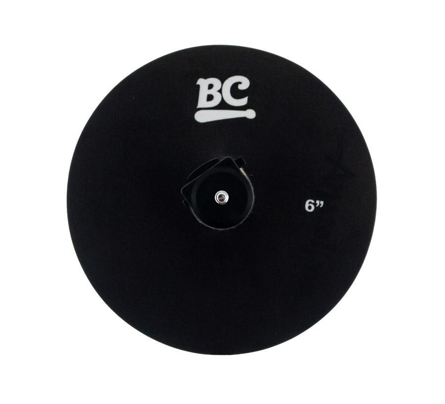 Capa Protetora para Pratos de 06" BC Black Batera Clube Signature by Cymbal Care