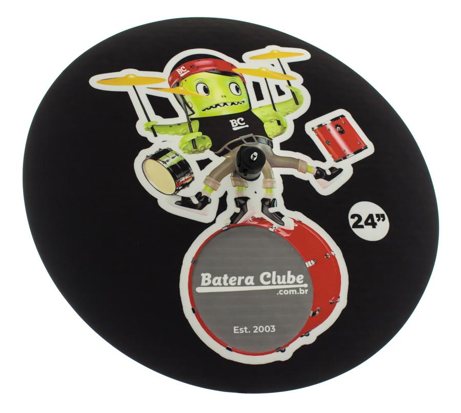 Capa Protetora para Pratos de 24" Batera Clube Signature Black by Cymbal Care