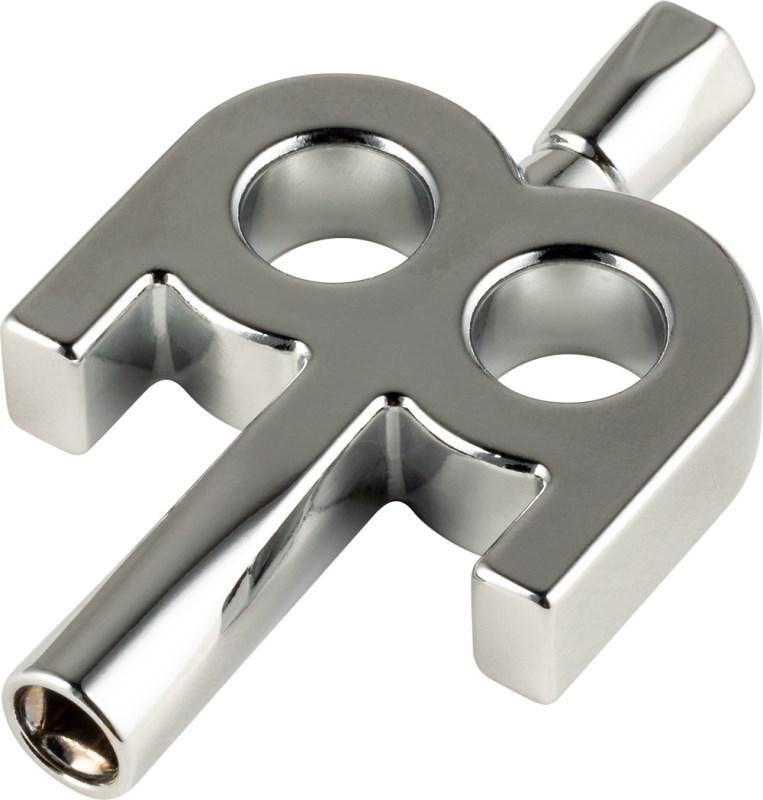 Chave de Afinação Meinl Kinetic Drum Key Chrome SB500 com encaixe para parafusadeiras
